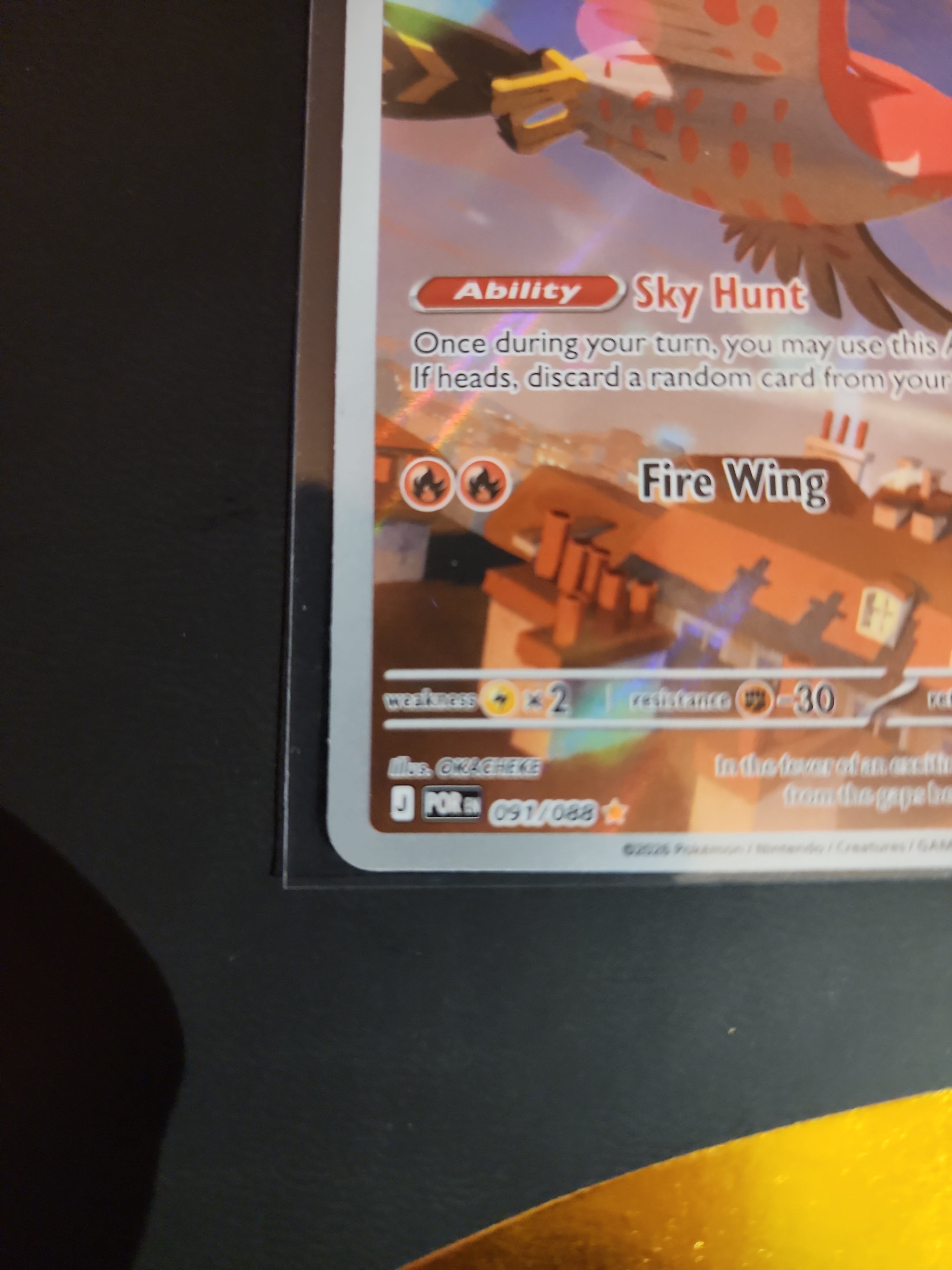 Talonflame 091/088 Me03: Perfect Order Holo