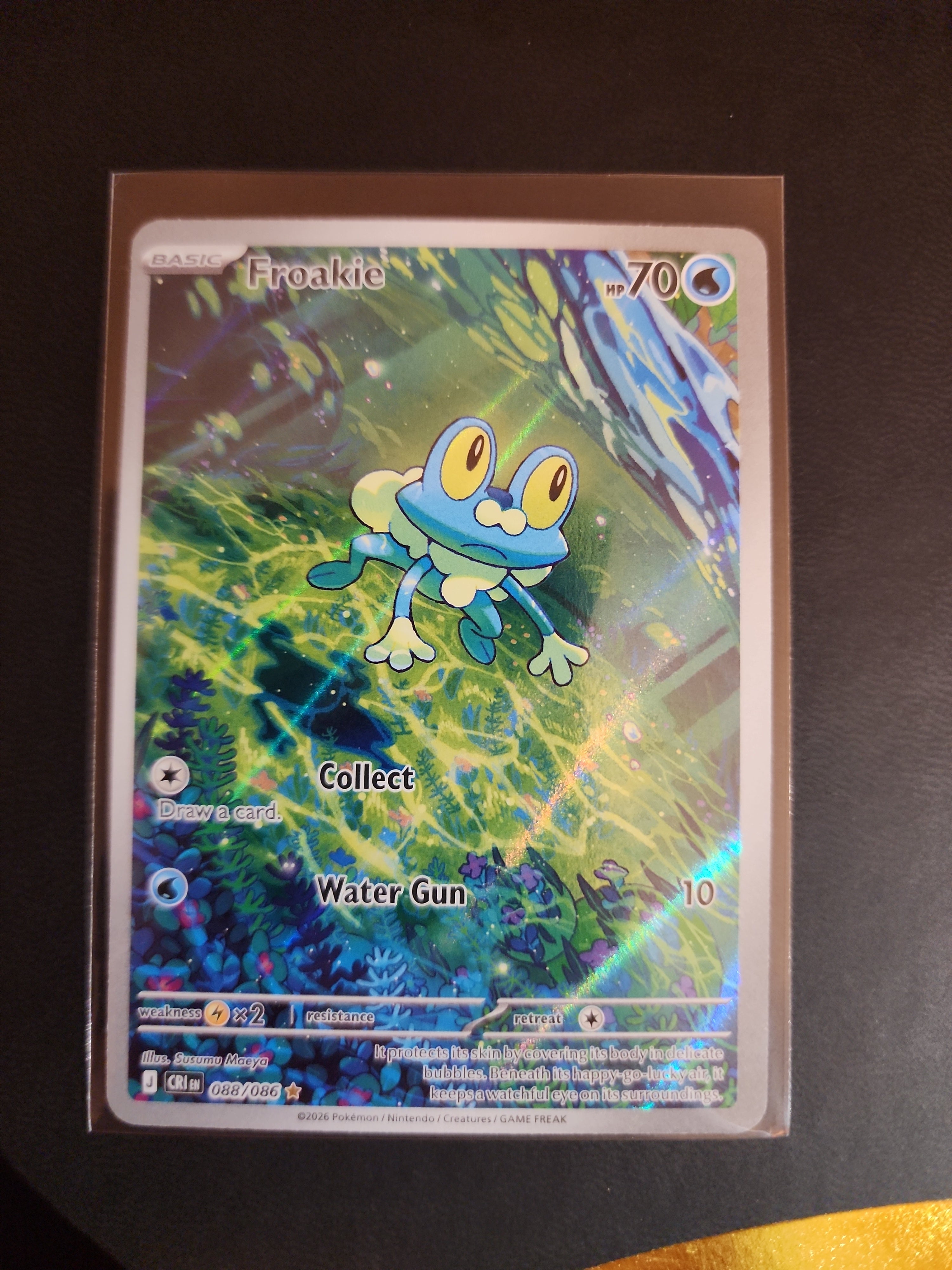 Froakie 088/086 Me04: Chaos Rising Holo