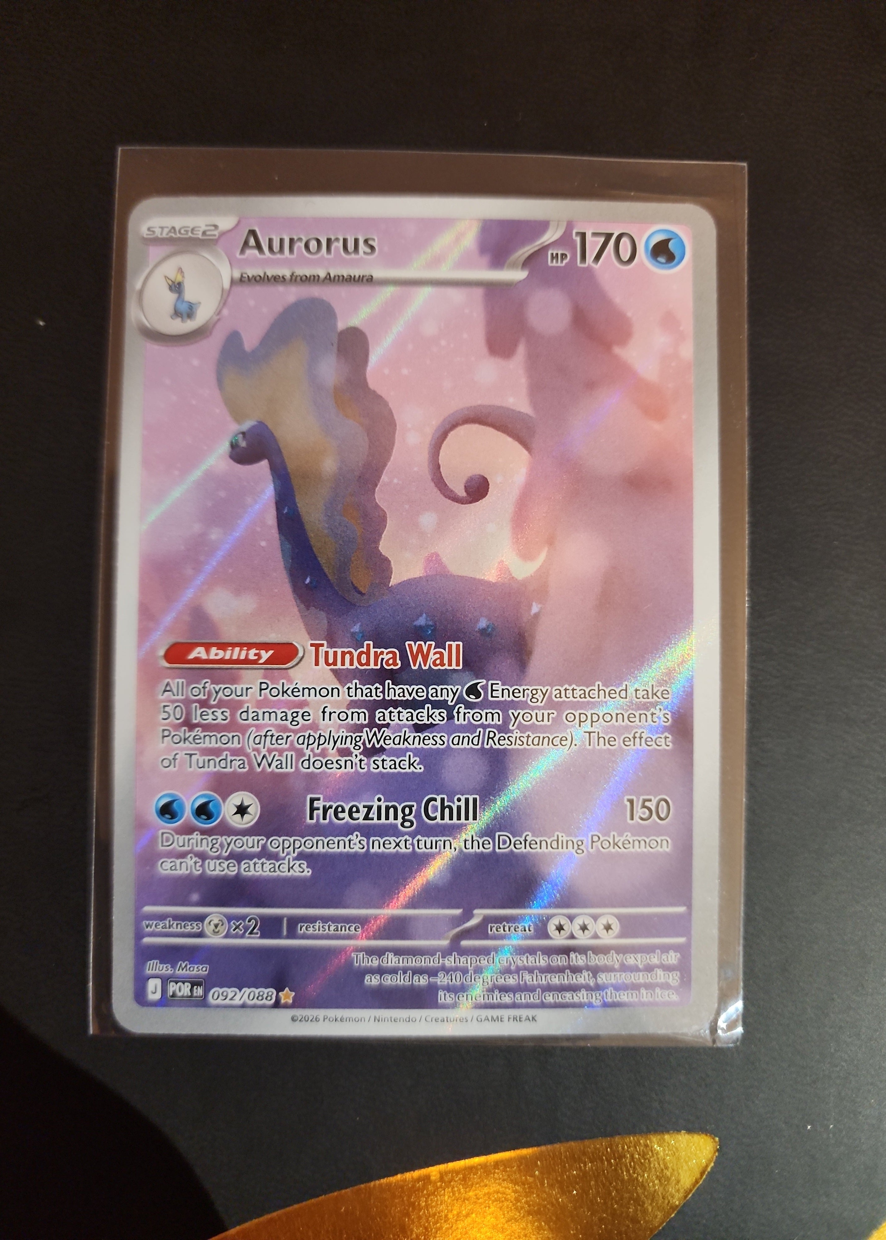 Aurorus 092/088 Me03: Perfect Order Holo
