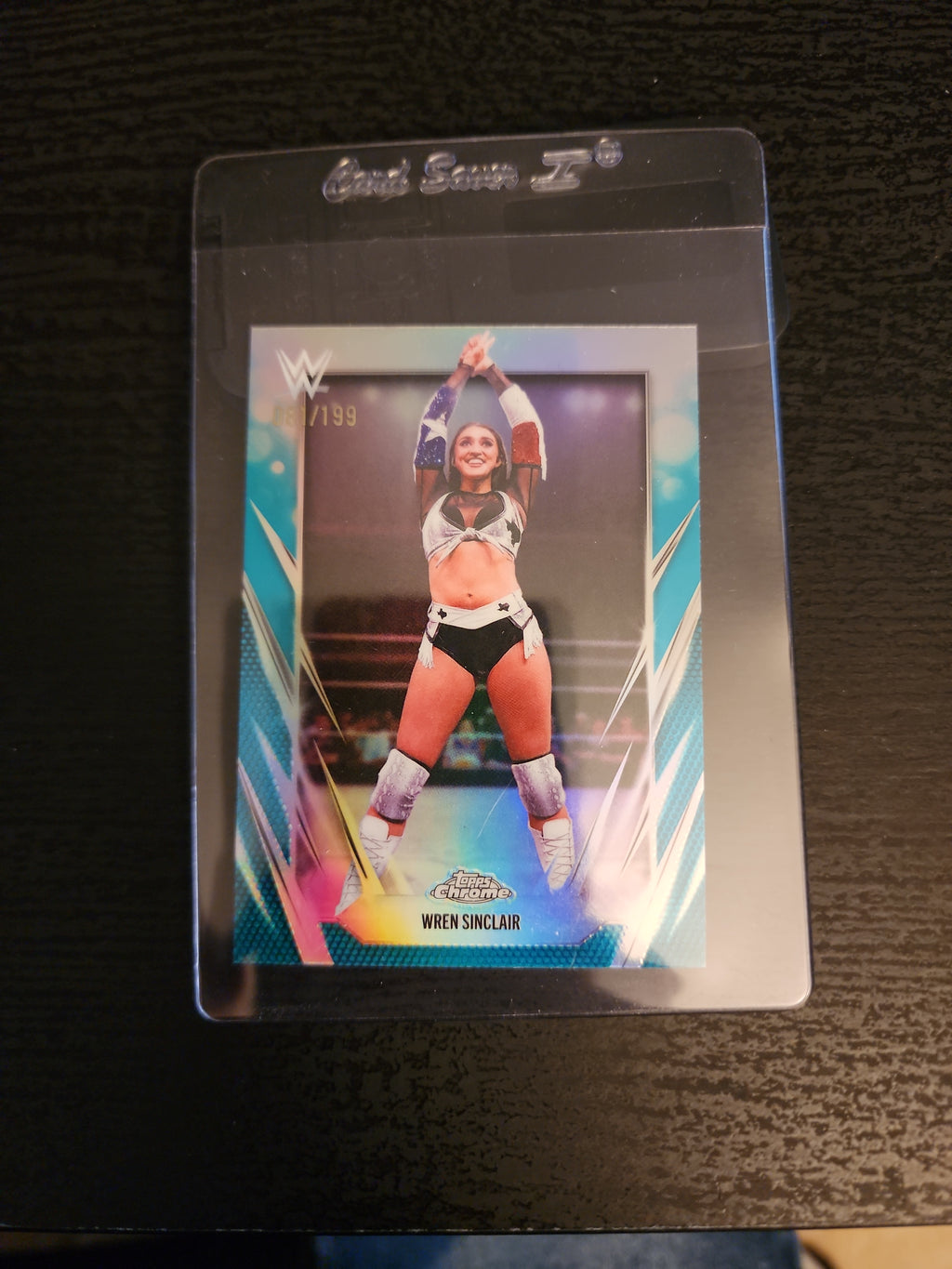 Wwe Topps Chrome 2026 Wren Sinclair #134 Aqua Refractor 81/199
